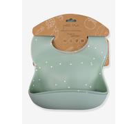 Pack of 2 Petit miam PETIT TRUC bibs olive