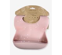 Pack of 2 Petit miam PETIT TRUC bibs rose