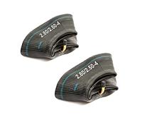 Pack Of 2 Petrol Scooter Inner Tubes Size 2.80/2.50-4 280/250-4 2.50-4 2.80-4 Bent Schrader Valve 4"