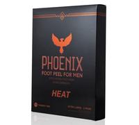 (Pack of 2) Phoenix Foot Peel for Men - Extra Large - Extra Strength - Cinnamon - Exfoliating Dry Feet Treatment - Callus Remover - Paraben and Fragrance Free -