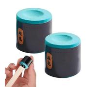 Pack of 2 Pool Chalks - Cue Chalk | Accessories | Anti Slip Billiard Grip Enhancer | Professional Chalks for Men Women Home Family Entertainment Club Tournament Daily Exercise