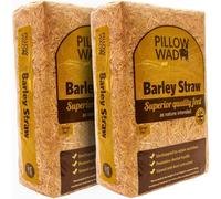 Pack of 2 Premium 4kg Barley Straw Bedding (Each 2kg) | Soft Pillow Wad, Eco-Friendly Comfort for Rabbits, Tortoises & Small Pets | Natural,