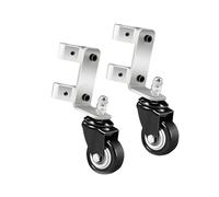 Pack of 2 Premium Front Wheel Casters Designed for Toolboxes Effortless Motion Easy Install Steel Thrower Upgrade