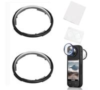 Pack of 2 Premium Lens Protectors for Insta360 x 4 Accessories, for Insta 360 x4 Lens Protector, Rotating Lens Protector Accessories, UV Filter, Anti-Scratch, Standard Lens Protector