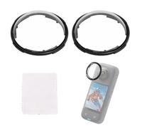 Pack of 2 Premium Lens Protectors Suitable for Insta 360 X4 Lens Protector Anti-Scratch Insta 360 X4 Accessories, Rotating Lens Protector Accessories, High Transparency, Anti-Fingerprint (with