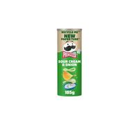 (Pack Of 2) Pringles Sour Cream & Onion 185g