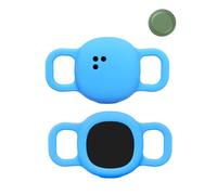 Pack of 2 Protective Case for Motorola Moto Tag Anti-Loss Tracker Silicone Case, Scratch-Resistant, Durable, Waterproof, Anti-fall, Dogs, Cats Locator Case, Blue