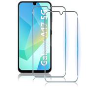 [Pack of 2] Protective Glass Compatible with Samsung Galaxy A17 5G Tempered Glass Screen Protector Laminated Glass Display Glass Real Hard Tempered Glass 9H Hardness Glass