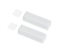 Pack of 2 Quartz Cuvettes 10mm Path Length for 751 722 Spectrophotometer Resistance Neutral Solution Heat Resistance 600C