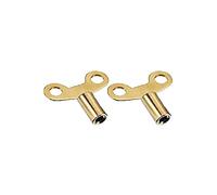 Pack of 2 Radiator AIR Bleed Key Brass Vent Air Lock Key Plumbers Valve Key