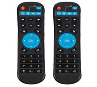 Pack of 2 Remote Control Replace fit for MXQ Pendoo TV Box T95V Pro, T95U Pro, T95W Pro, X88 PRO 10, TX3, R69, T95, V88, T95X, X96, T95N, H96 PRO, T95Z Plus, T95K Pro