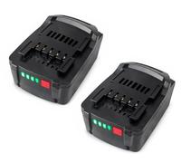 Pack of 2 Replacement Batteries for Metabo LiHD 18V - Compatible Lithium Battery BSZ18, MTB18B, BS18LT, SB18LT (5.0Ah, 90Wh)