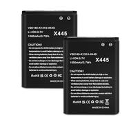 Pack of 2 Replacement Batteries for Siemens Gigaset SL78H/SL780/SL785/SL788/SL400/SL400A/SL400H, 3.7V 1000mAh Li-Ion Battery Compatible with Telekom A806 X656 and V30145-K1310K-X444 V301 445K45K10