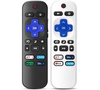 (Pack of 2) Replacement Remote Control Only for Roku TV, Compatible with All TCL/Hisense/Onn/Sharp/Philips / (Not for Roku Stick, Box or Speaker)