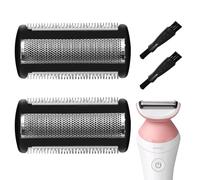 Pack of 2 Replacement Shaving Foil Head for BRL130 BRL140 BRL175 RL146 BG2000, Replacement Trimmer Foil Head Stainless Steel, Replacement Blades for Electric Ladyshaver Wet & Dry (Black)