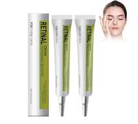 Pack of 2 Retinol Line Smoothing Eye Cream, Eye Cream Effective Anti-Ageing Eye Care Cream, Retinol Boost Eye Cream Against Signs of Ageing in the Eyes, Anti-Wrinkles and Ageing
