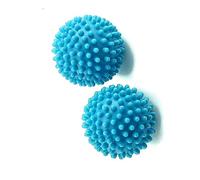 Pack of 2 Reusable PVC Drying Washing Machine Balls Home Soften Clothes Dryer