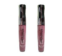 Pack of 2 Rimmel Stay Glossy 6HR Lip Gloss Stay My Rose # 160