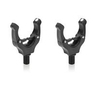 Pack of 2 Rod Rests for Carp Fishing, Fishing Rod Holder, Carp Magnetic Holder, Head Fishing Rod, Automatic Adjustment, Magnetic Holder for Fishing Rod, Rod Holder for Fishing in the Wild