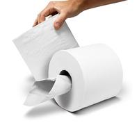 Pack of 2 Rolls | 2Ply White Centrefeed Paper Towels | XL Length Sheets 81cm x 17cm (185 Sheets Per/Roll) Multipurpose, Dispenser Compatible, Commercial, Automotive, Janitorial, Waste Management