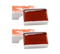 Pack of 2 Rosin Cello, Viola and Violin, Natural Resin Low Dust, Strong Adhesion, Transparency, Ideal for Steel & Synthetic Strings, with Protective Case for Sensitive Sound & Lasting Performance