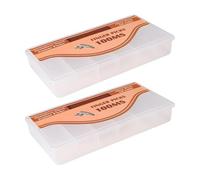 Pack of 2 Rosin Guitar Pick Storage Instances Dense Thin Plan for Musicians Travel Security Green Guitar Pick Storage