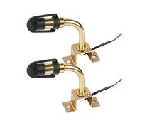 Pack of 2 Rotating Beacon Holder 90 L-Shape, 12 V/24 V Universal Beacon Holder , Flashing Rotating Warning Light
