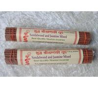 Pack of 2 - Sandalwood & Jasmine Nepalese/Tibetan Incense - 6 Aromas Collection