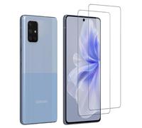Pack of 2: Screen Protector for Samsung Galaxy A71 5G Tempered Glass, Oil-Proof and Scratch-Resistant Screen Protector Samsung A71 Tempered Glass Film, No Air Bubbles Anti-Fingerprint Screen Protector
