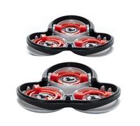 Pack of 2 SH90 shaving heads compatible with Philips Series 9000, (including holder) SH90 shaving head for Philips shaver Series 9000 (9xxx) 8000 (8xxx)