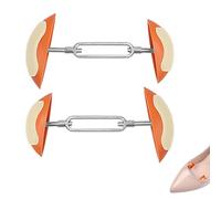 Pack of 2 Shoe Stretchers, Shoe Stretcher, Shoe Width, Adjustable 7-12 cm, Shoe Widths with Rotating Screws, Shoe Separator for Men and Women, for Leather Shoes, Boots, High Heels, Sports Shoes