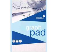PACK OF 2 - Silvine A4 Graph Pad