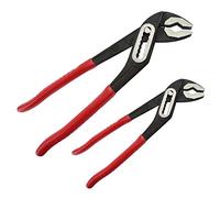 Pack of 2 Slim Jaw Box Joint Water Pump Pliers | 7" 180mm and 10" 250mm