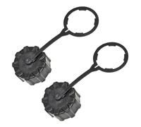 Pack of 2 Sprayer Drain Covers Secure Closure Tether Included Lawns Garden Sprayer Maintenance Accessories Easy Installs Drain Cover for Equipment