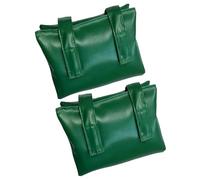 Pack of 2 Strong Outdoor Faucet Canopies Warmth Conservation for Ice Security Fast Assembly Yard Addons Green Artificial Leather Faucet Nonconductor