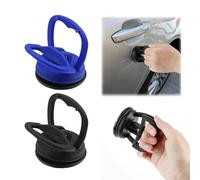 Pack of 2 Suction Cups, Car Dent Suction Cup, Dent Removal Tool and Opening Tool, Dent Suction Cup Repair Kit, Dent Puller Car, for Car Dents, Mobile Phone, Glass Panes, Laptop (Black, Dark Blue)