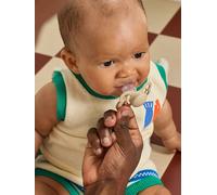 Pack of 2 Supreme soothers BIBS beige