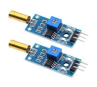 Pack Of 2 SW520D Tilt Sensors Module Golden Ball Switches Angles Sensors Module Compatible For Robot Systems Projects