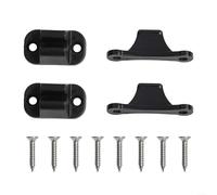 Pack of 2 T-Shaped Plastic Door Holders for Caravan and For Motorhome Use with Anti-Slip Design and Secure Gap Stabilization