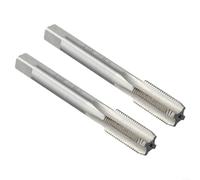 Pack of 2 Tap 9/16-20 TPI HSS Right and Left Thread for Bicycle Crank Repair, High-Strength High-Speed Steel Tap Set for Metalworking (9/16-20)