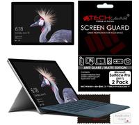 [Pack of 2] TECHGEAR Anti Glare Screen Protectors for Microsoft Surface Pro (2017) - Matte Lcd Screen Protector Covers With Cleaning Cloth + Card