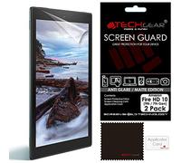 [Pack of 2] TECHGEAR Anti Glare Screen Protectors for Previous Amazon Fire HD 10 (9th / 7th Generation, 2019/2017) - Premium Matte Screen Protector Covers for Amazon Fire HD10 2019 & 2017