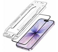 Pack of 2 Tempered Glass for iPhone 17 / 16 Pro with Applicator Frame
