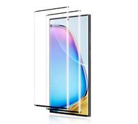 Pack of 2 Tempered Glass for Samsung Galaxy S23 Ultra Screen Protector, 9H Hardness, Sensitive Touch, Bubble-Free, 0.33 mm Scratch-Resistant, HD Clear Protective Glass Compatible with Samsung S23