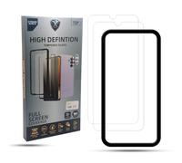 Pack of 2 Tempered Glass Screen Protector Compatible with Samsung Galaxy S22 5G, Ultra-Hard 9H Glass with Effortless Alignment Tool, High-Strength Defense, Fit All Back Covers, Smudge Resistant