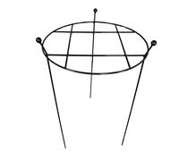 Pack of 2 Tom Chambers Cottage Heavy Duty Black Metal Steel Herbaceous Garden Plant Support Grow Through Large 80cm x 45cm Samuel Alexander Black One Size