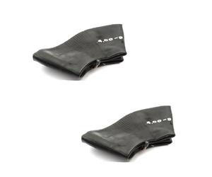 Pack Of 2 Trailer 4.00-8 Inner Tubes 8" 8 Inch Tyre Innertube 400-8 400x8 Bent Valve