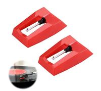 Pack of 2 turntable needle, replacement needle for turntable, needle turntable needle, turntable stylus replacement, replacement needle for record player, vinyl record player