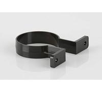 Pack of 2 Two BR207B Brett Martin Pipe Bracket/Clip/Fixing for 68mm Roundstyle downpipe System Black