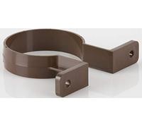 Pack of 2 Two BR207BR Brett Martin Pipe Bracket / Clip / Fixing for 68mm Roundstyle downpipe System Brown